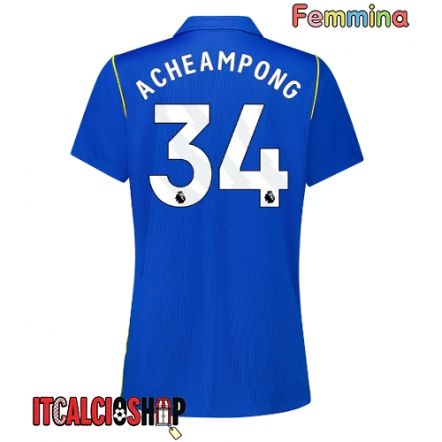 Chelsea Josh Acheampong #34 Prima Maglia Femmina 2026-27 Manica Corta